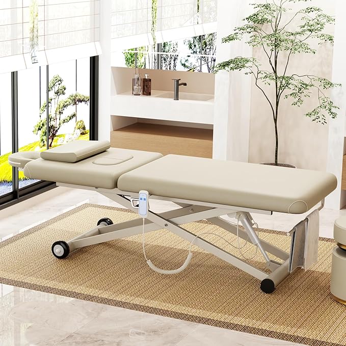 Electric Massage Table, Electric Lift Motor Height adjustable and Manual - Image 7