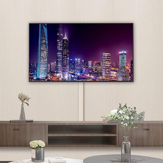 ZhiYo TV Cord Cover for Wall, 32 inch Cable Concealer, Cord Hider for Wall - Image 3