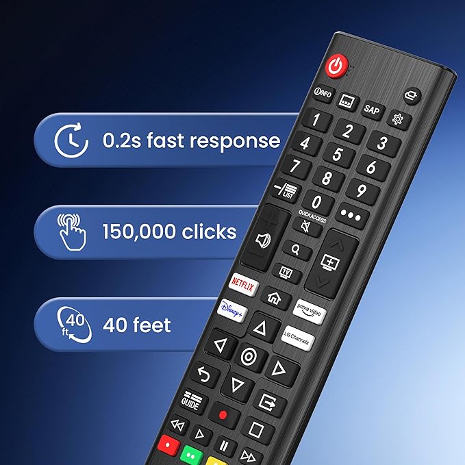 Universal Remote Control for LG Smart TV, Replacement Remove for LG Original - Image 2