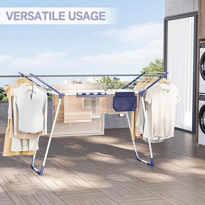 APEXCHASER Clothes Drying Rack Foldable - Image 7