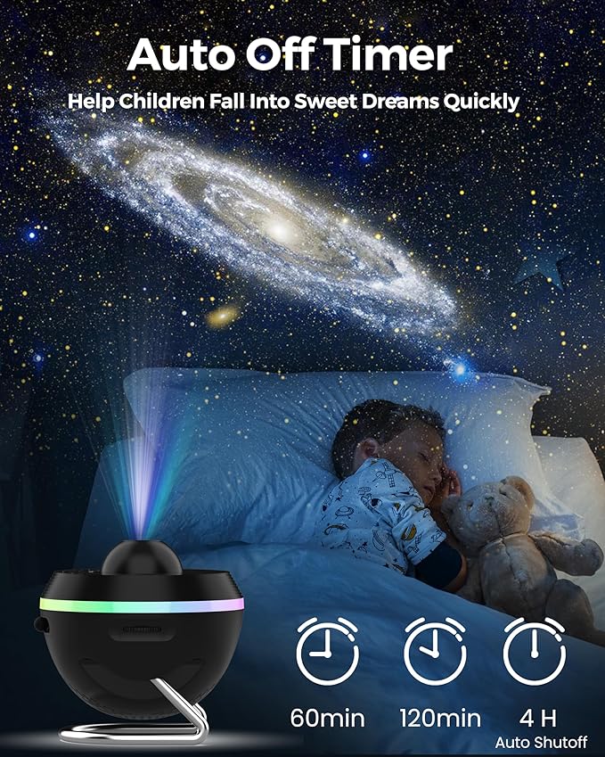 Galaxy Projector for Bedroom, 13 in 1 Home Planetarium Star Constellation - Image 5