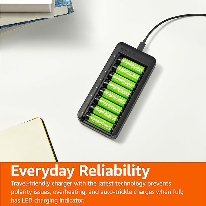 Amazon Basics Rechargeable AA NiMh Batteries - Image 7