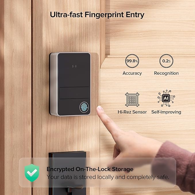 X3 Apple Home Key Door Lock Deadbolt, iOS ONLY, Smart Keyless Entry Door Lock - Image 5