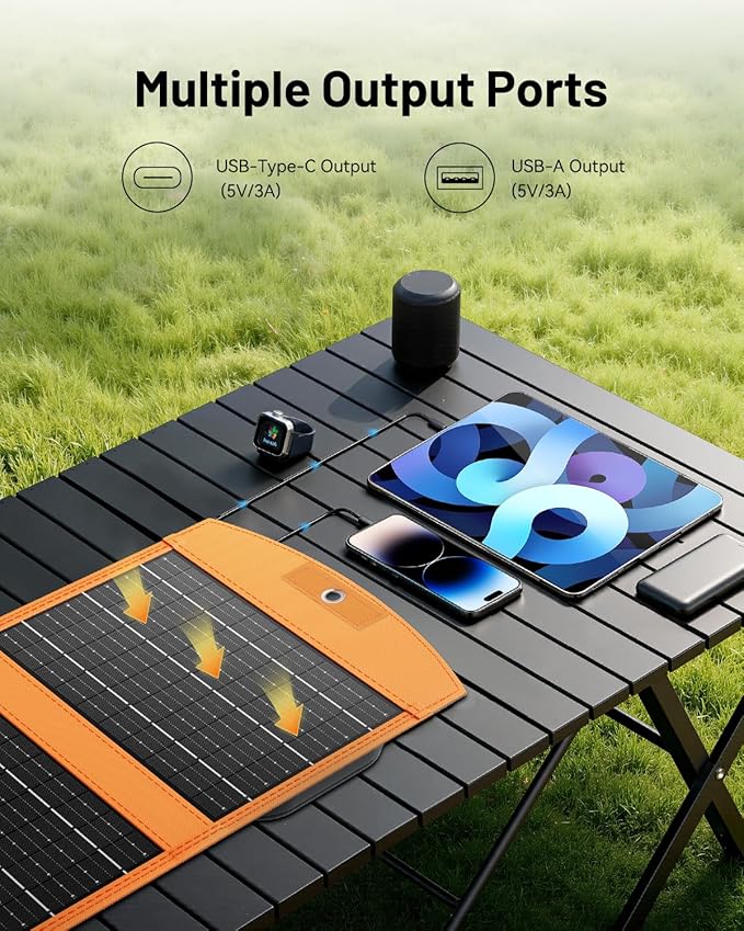 SOLUPUP Solar Panels 30W Portable Foldable Solar Charger - Image 7