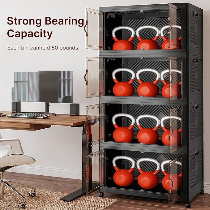 Extra Large Stackable Storage Bins - Image 4