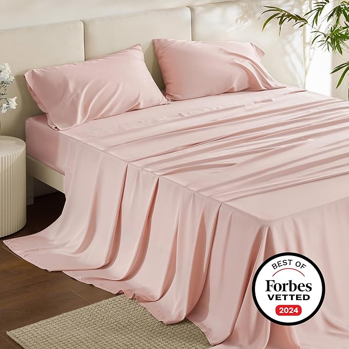 Bedsure California King Sheet Sets, Cooling Sheets - Image 7