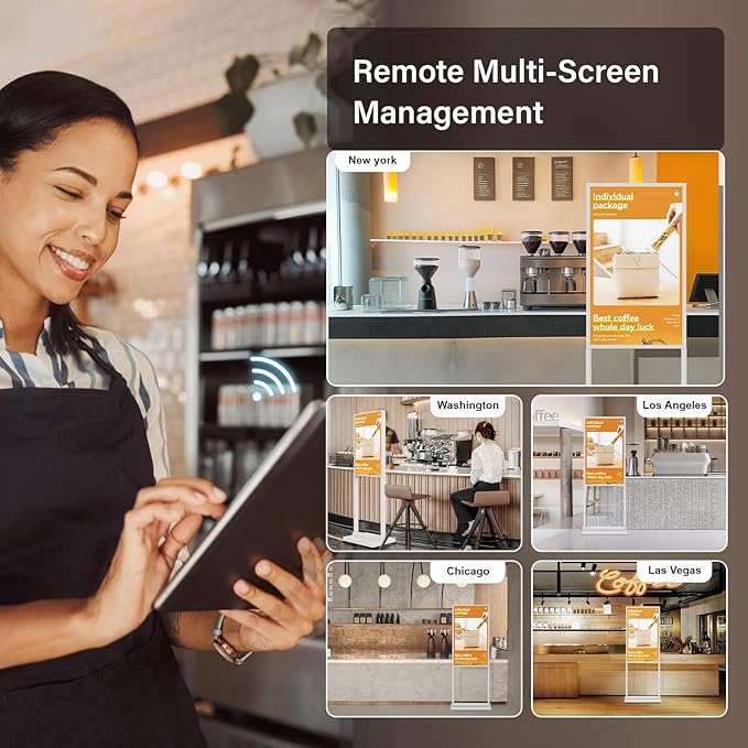 Canlarriz Digital Signage Kiosk 32 inch Digital Menu Board - Image 5