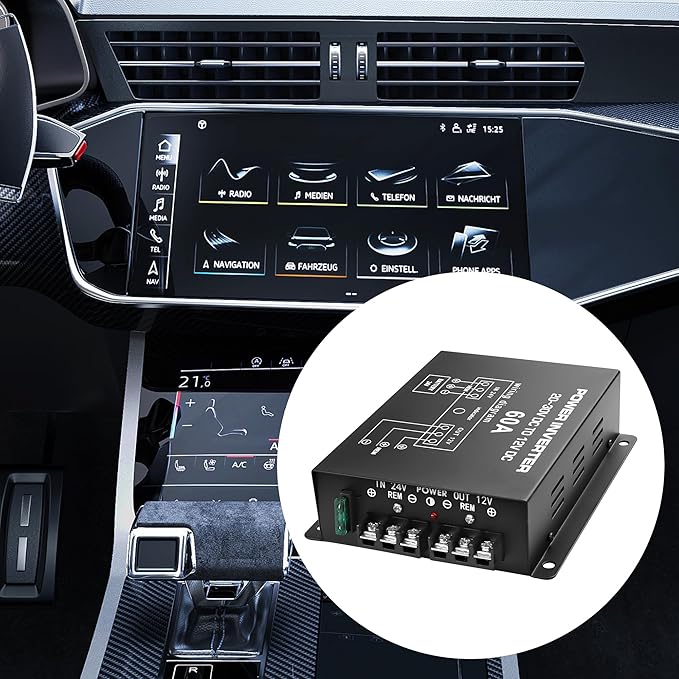 MEIRIYFA DC 24v to 12v 60A Power Converter Inverter, DC Step Down 24v to 12v - Image 4