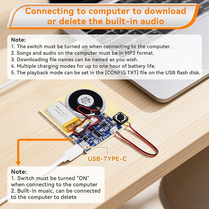 Sound Recorder Module DIY Music Voice Recording Module Chip - Image 4
