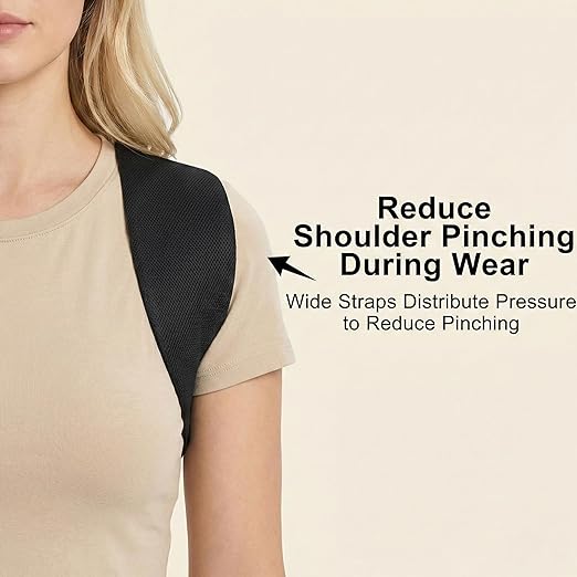 Full Back Posture Corrector for Women & Men – Pull-Back System Posture Brace – - Image 4