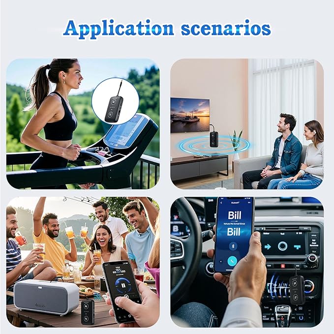 2025 Upgraded Airplane Bluetooth 5.4 Transmitter - Image 6