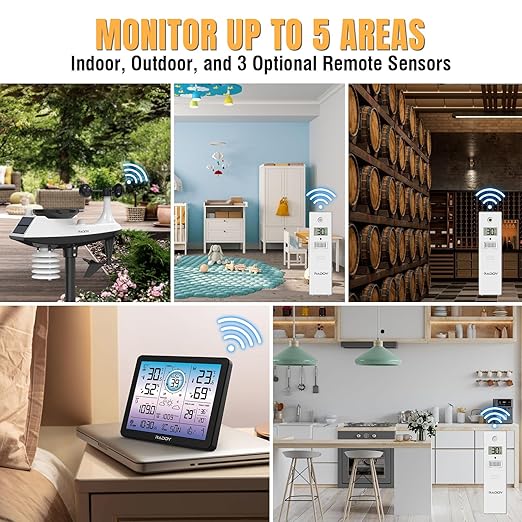 Raddy VP7 5-in-1 Weather Station Wireless - Image 6