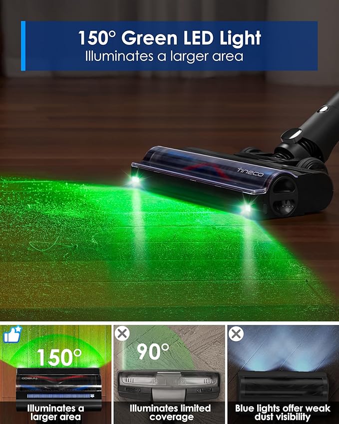 Tineco Pure ONE A90S Cordless Vacuum Cleaner, 270AW Powerful Suction Stick - Image 7