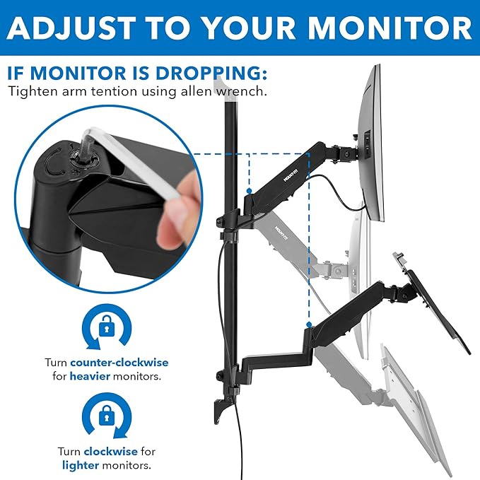 Mount-It! Wall Mount Workstation - Image 5