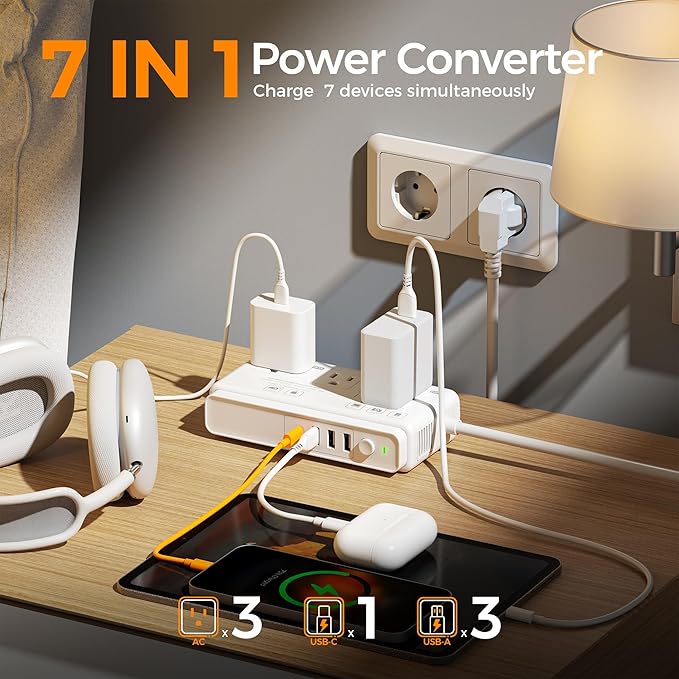 TESSAN 220V to 110V Voltage Converter - Image 3