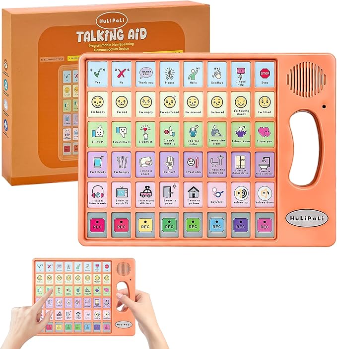AAC Device for Autism with Grip Handle by HuLiPaLi