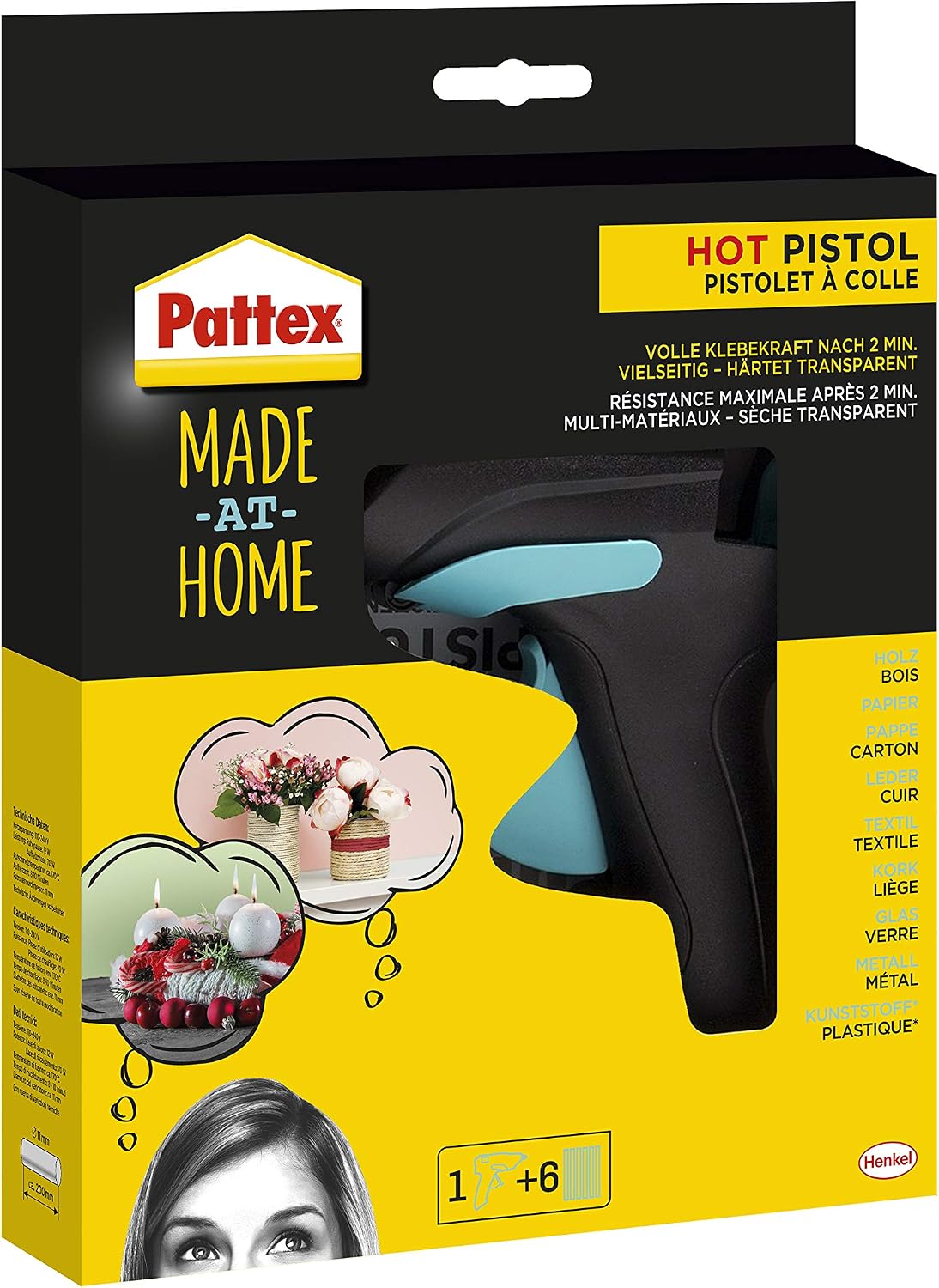 Pattex Made at Home - hot Glue Gun, PMHHP
