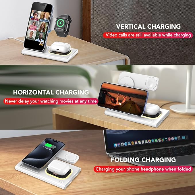 3 in 1 Foldable Charging Station - Image 7
