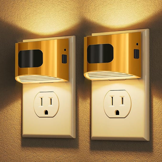 DORESshop LED Night Light, Night Lights Plug into Wall, 3 Mode Plug in Night by DORESshop
