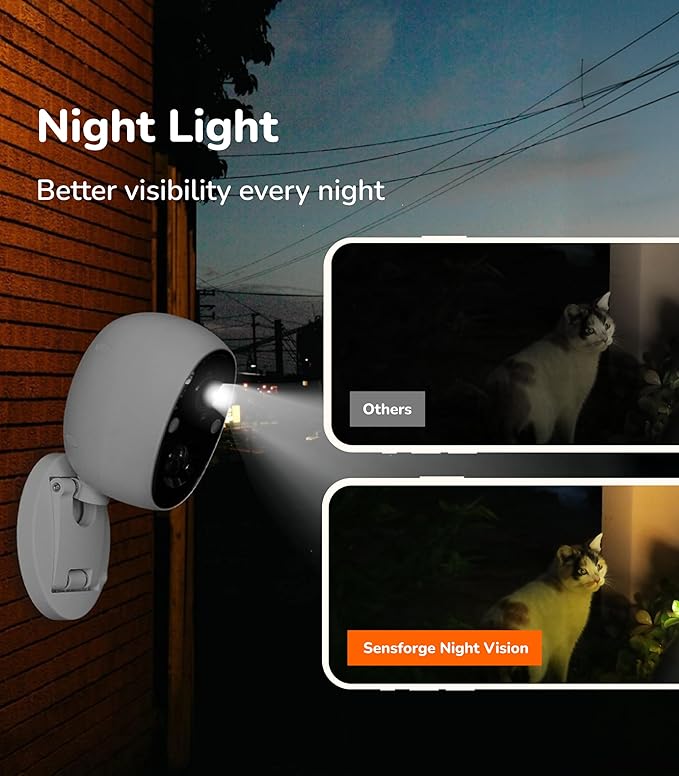 Sensforge 2.5K Indoor Outdoor Battery Camera - Image 5