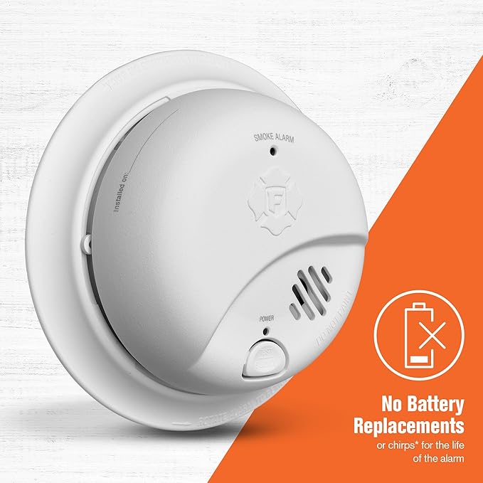 First Alert Smoke Alarm, 10-Year Sealed Battery Detector - Image 2