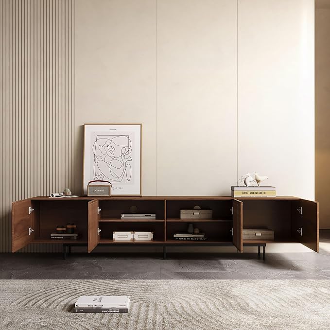 NessCarsti Mid Century Modern TV Stand - Image 6