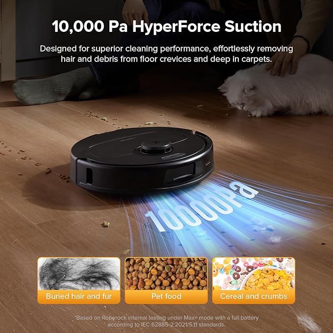 roborock QV 35S Robot Vacuum and Mop, All-in-one Vacuum Cleaner, 000Pa Powerful - Image 2