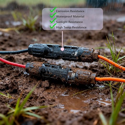 iHaospace XT60 to Solar Connector Cable 25FT/10FT/16.4FT 12AWG, XT60 Extension - Image 3