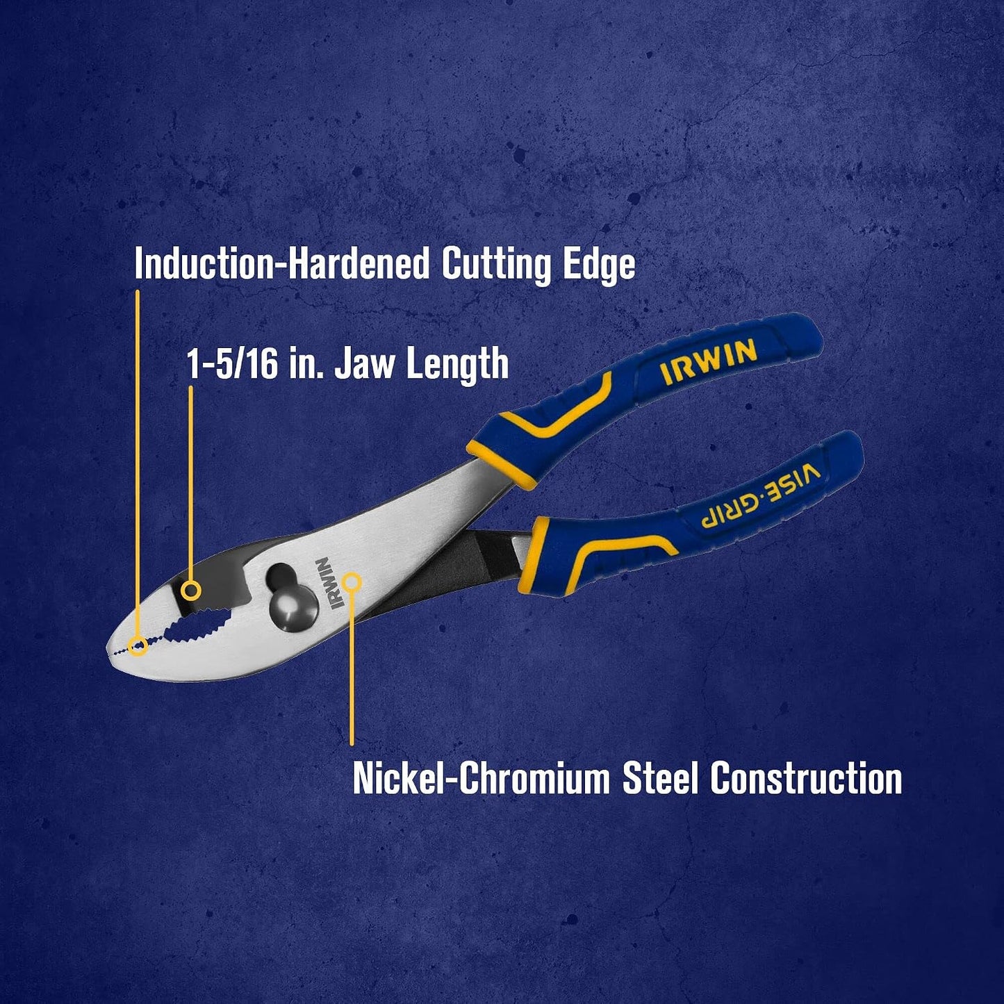IRWIN VISE-GRIP Pliers Set, Slip Joint, 8-Inch (2078408) (Pack of 2)