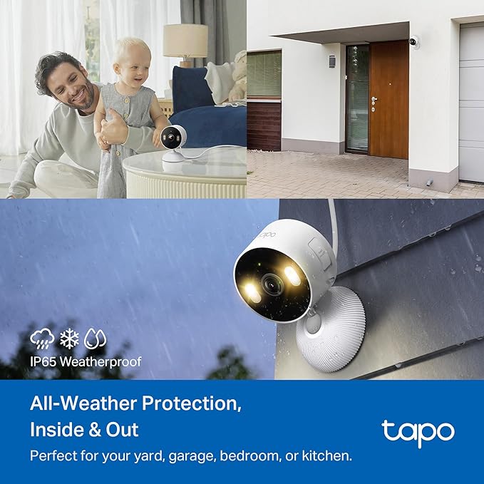 Tapo 1080p Indoor/Outdoor Security Camera - Image 2