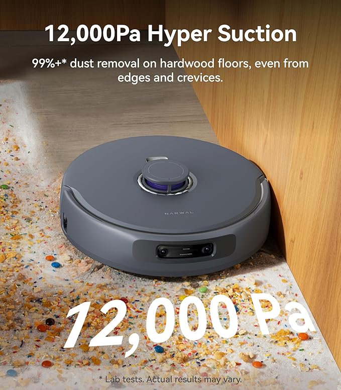 NARWAL Freo Z Ultra Robot Vacuum and Mop Combo, Dual RGB Cameras and Chips - Image 4