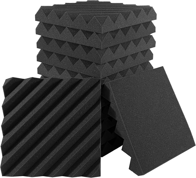 Foroomaco 12 Pack Sound Proof Foam Panels - Image 8