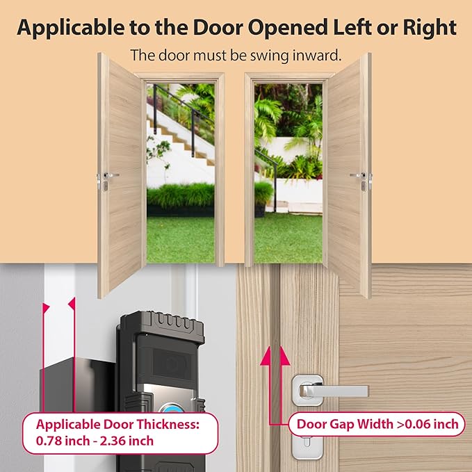 Heart of Tafiti Anti-Theft Video Doorbell Mount, Compatible - Image 6