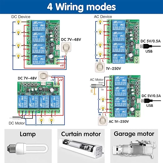DieseRC 4 Channels WiFi Smart Switch - Image 6