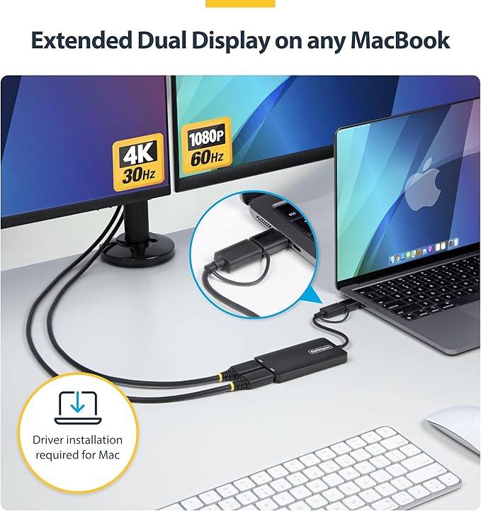 StarTech.com Dual Monitor Adapter - Image 4