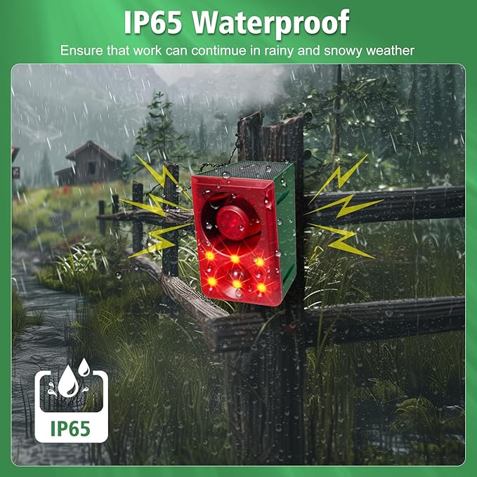 ChunHee Solar Outdoor Motion Sensor Alarm - Image 9