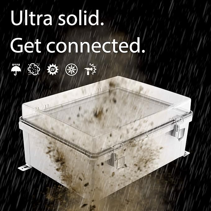 Gratury Junction Box, IP67 Waterproof Plastic Enclosure - Image 2