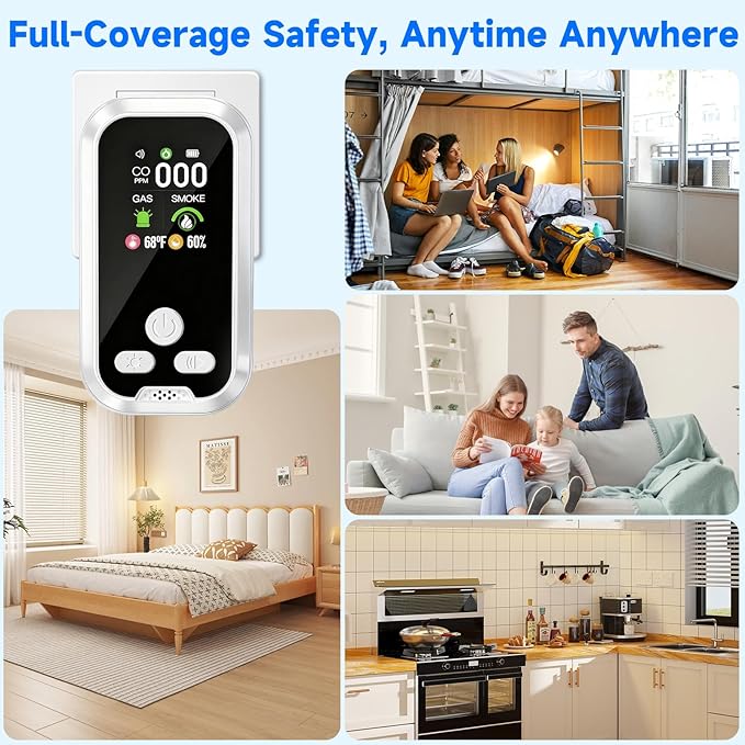 5-in-1 Carbon Monoxide Detector Combo - Image 9