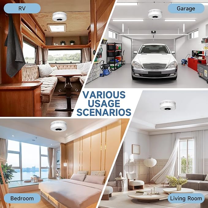 Interconnected 2-in-1 Smoke & Carbon Monoxide Detector - Image 7