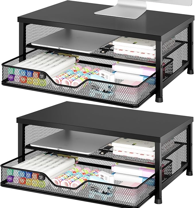 OPNICE Computer Monitor Stand Riser, Desk Organizer by OPNICE