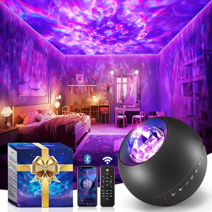 One Fire Galaxy Projector with Gifts Box/240 Lighting Modes/15 White by OneFire