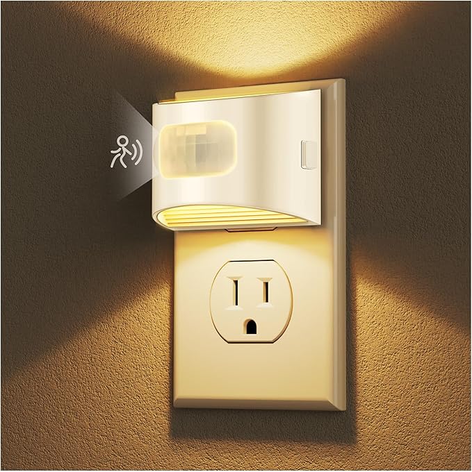 DORESshop LED Night Light, Night Lights Plug into Wall, 3 Mode Plug in Night - Image 9