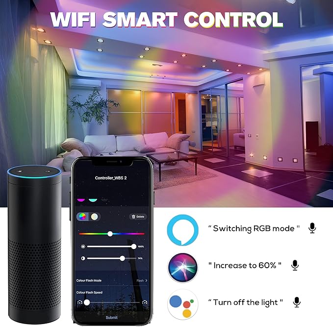HUSUKU RS Series RGB CCT LED Controller Kit, 12-24V 180W-360W, RF Wireless - Image 5