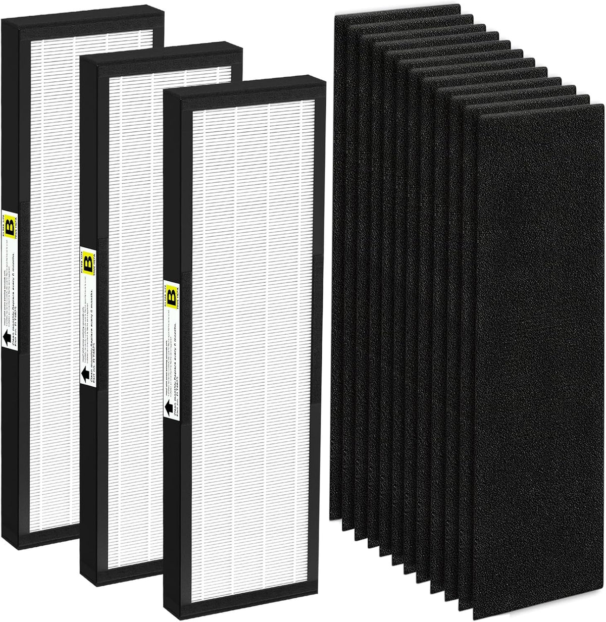 3-Pack FLT4825 HEPA Filter B Replacement Compatible