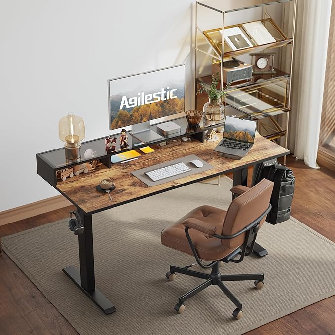 Agilestic Glass Standing Desk - Image 2