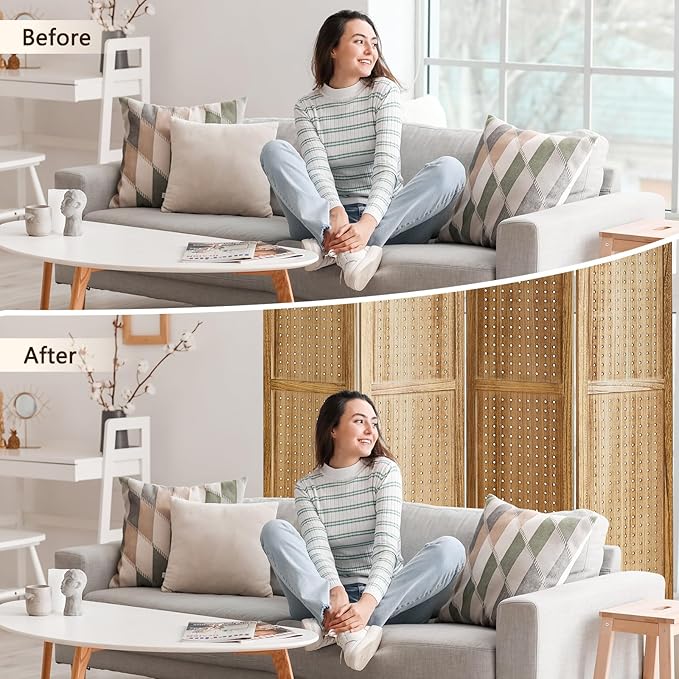 Aleesing 4 Panel Pegboard Display - Image 4