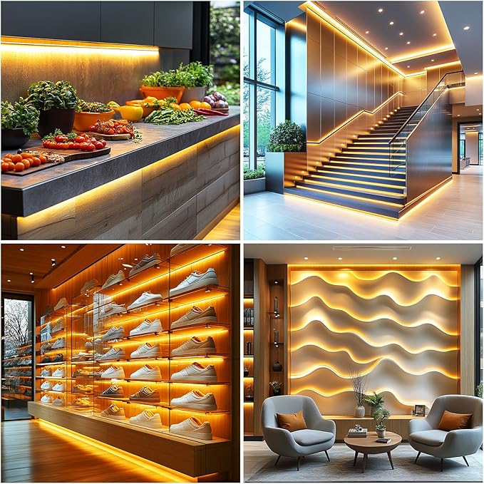 UVTaoYuan Short Led Strip Lights 5V USB LEDs Display Cabinet Lighting COB LED - Image 4