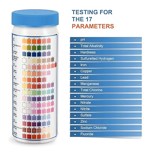 AAwipes Drinking Water Test Strips 17-in-1 100 Strips + 2 Bacteria Tester Kits - Image 3