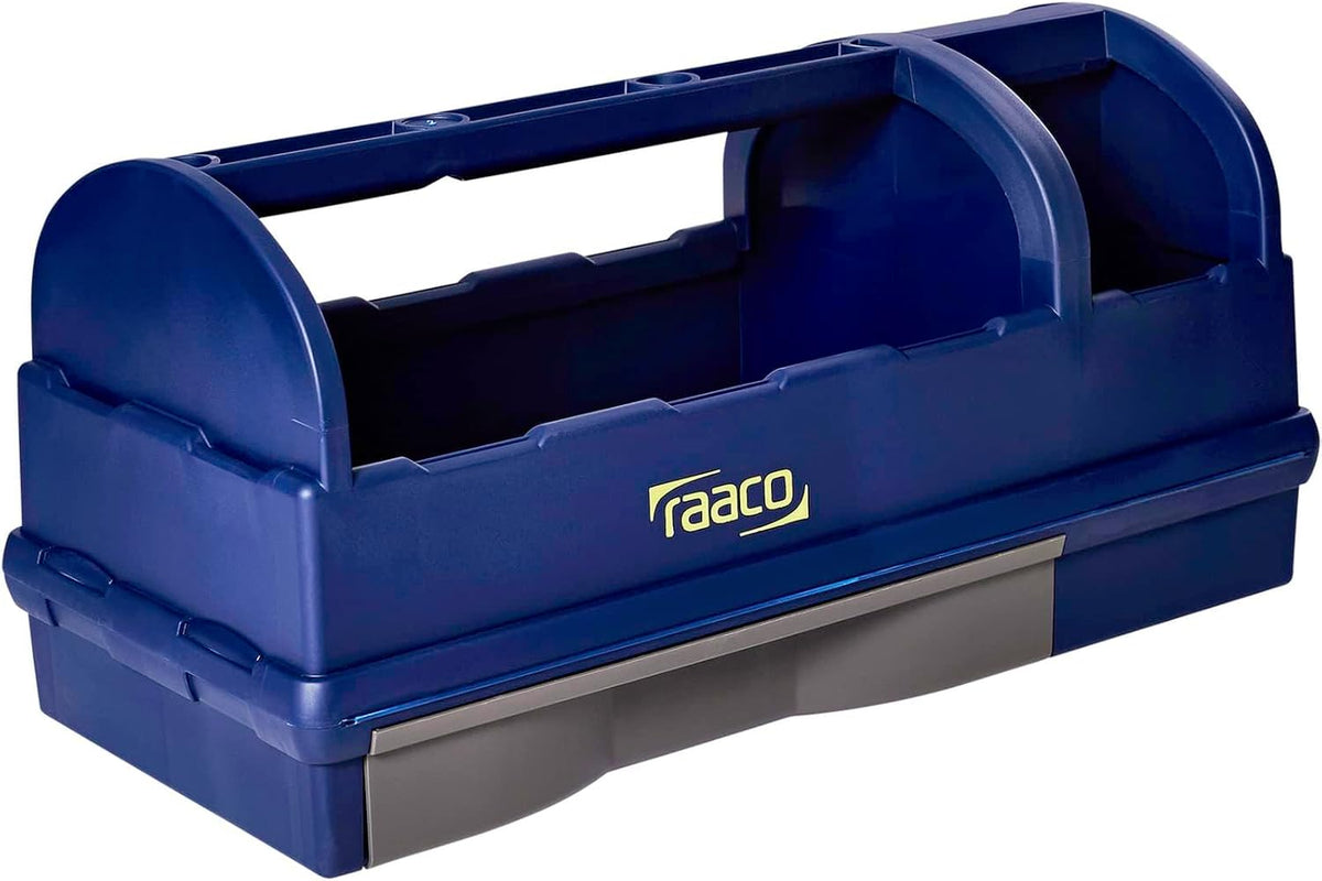 raaco open portable tool box organizer with handle, main product view