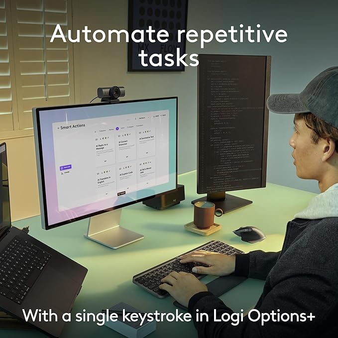 Logitech MX Keys S Combo for Mac, Wireless Keyboard and Mouse - Image 5